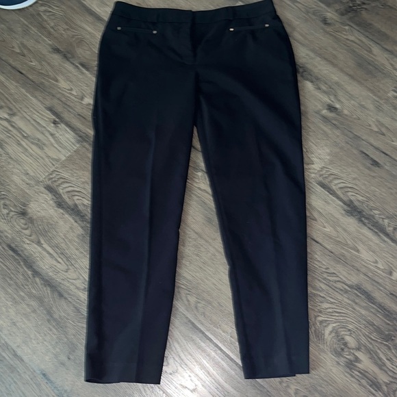 JM collection women’s black pants trousers Size 14 work wear - Picture 2 of 8